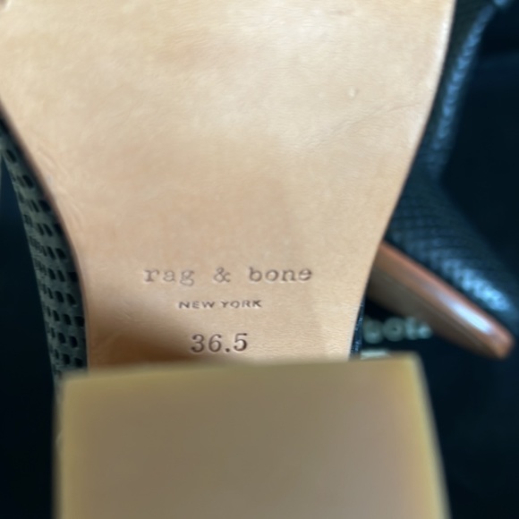 Rag & Bone perforated Newbury boots. - Picture 4 of 4